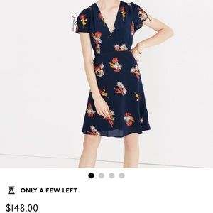 Madewell Silk Poppy Dress